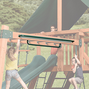 Chin-up Bars for Outdoor Swing Sets