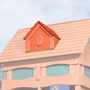Roof Dormer for Cedar Swing Sets