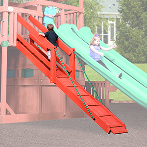 Treehouse Gang Plank for 7' High Deck Outdoor Swing Sets