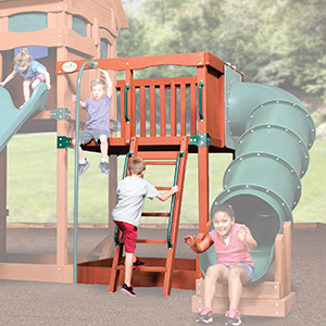 Olympian Treehouse Tower for Treehouse Swing Sets