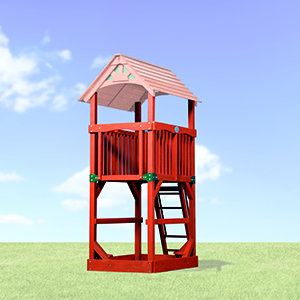 Adventure Treehouse Junior Base for a Swing Set