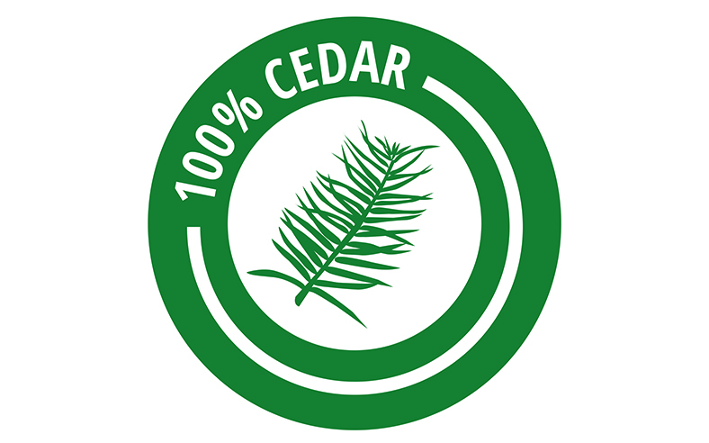 100% Cedar Lumber used in All Peak Playsets