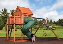 Classic Titan Treehouse Jumbo 3 Swing Set
