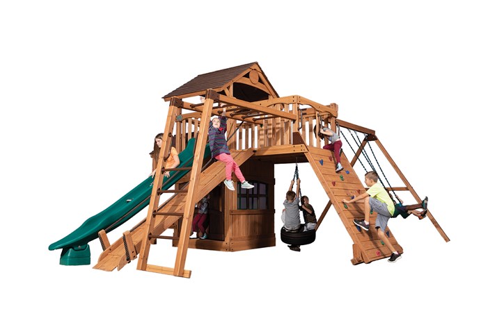 Olympian Outlook XL 4 Outdoor Swing Set