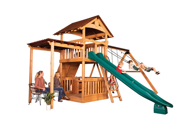 Olympian Treehouse XL 2 Backyard Playset