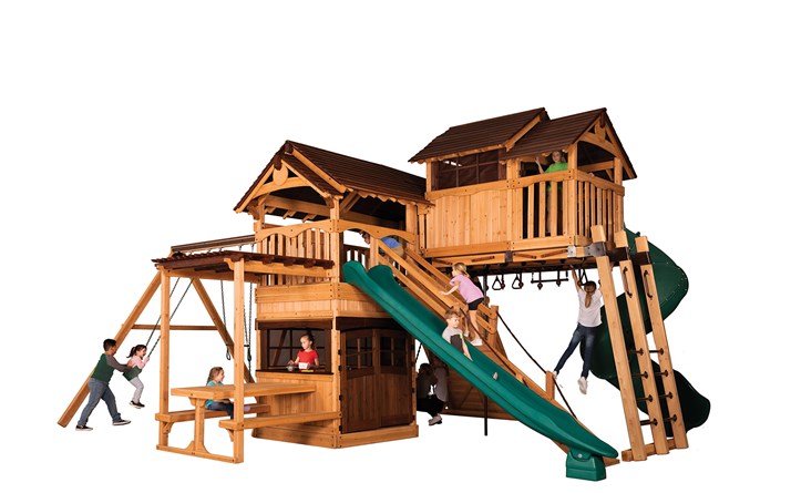 Titan Treehouse XL 10 Swing Set