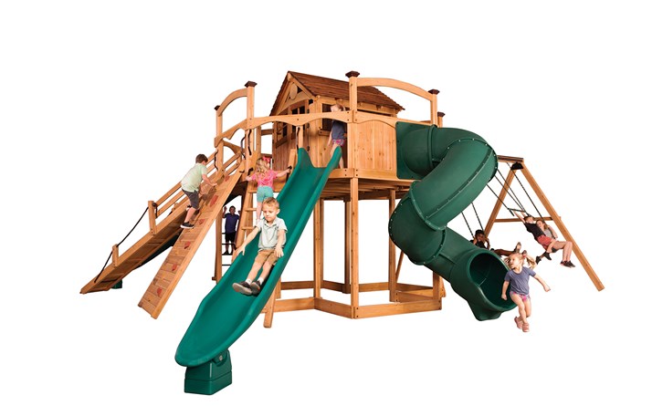 Titan Treehouse XL 12 Swing Set