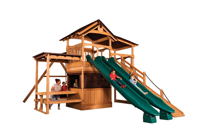 Titan Treehouse XL 4 Backyard Playset