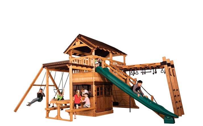 Titan Treehouse XL 9 Wooden Playset