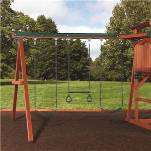 Peak 3 Position 8' Swing Beam for Backyard Playsets
