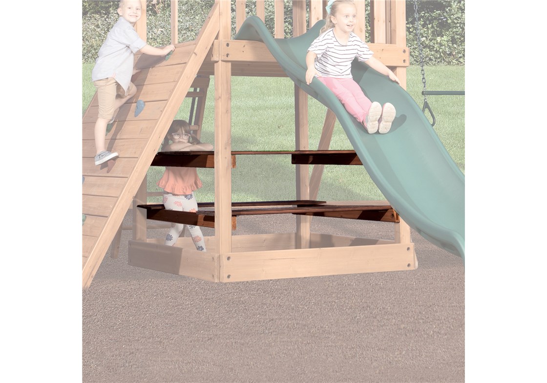 Outlook XL Picnic Table for Cedar Playsets