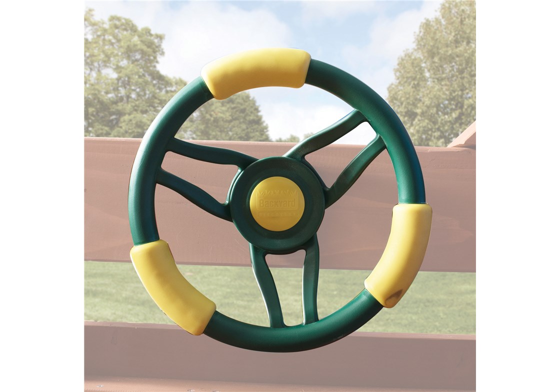 Green Steering Wheel for Outdoor Playsets