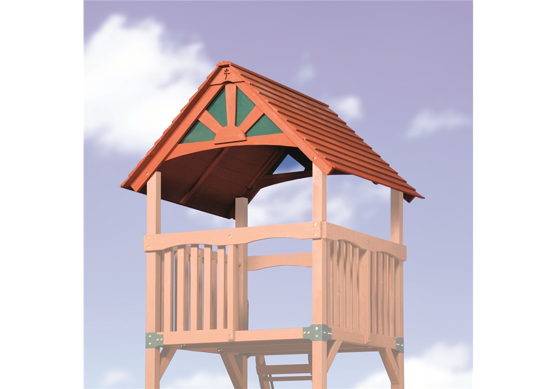 Treehouse Jumbo Wood Roof for Cedar Playsets