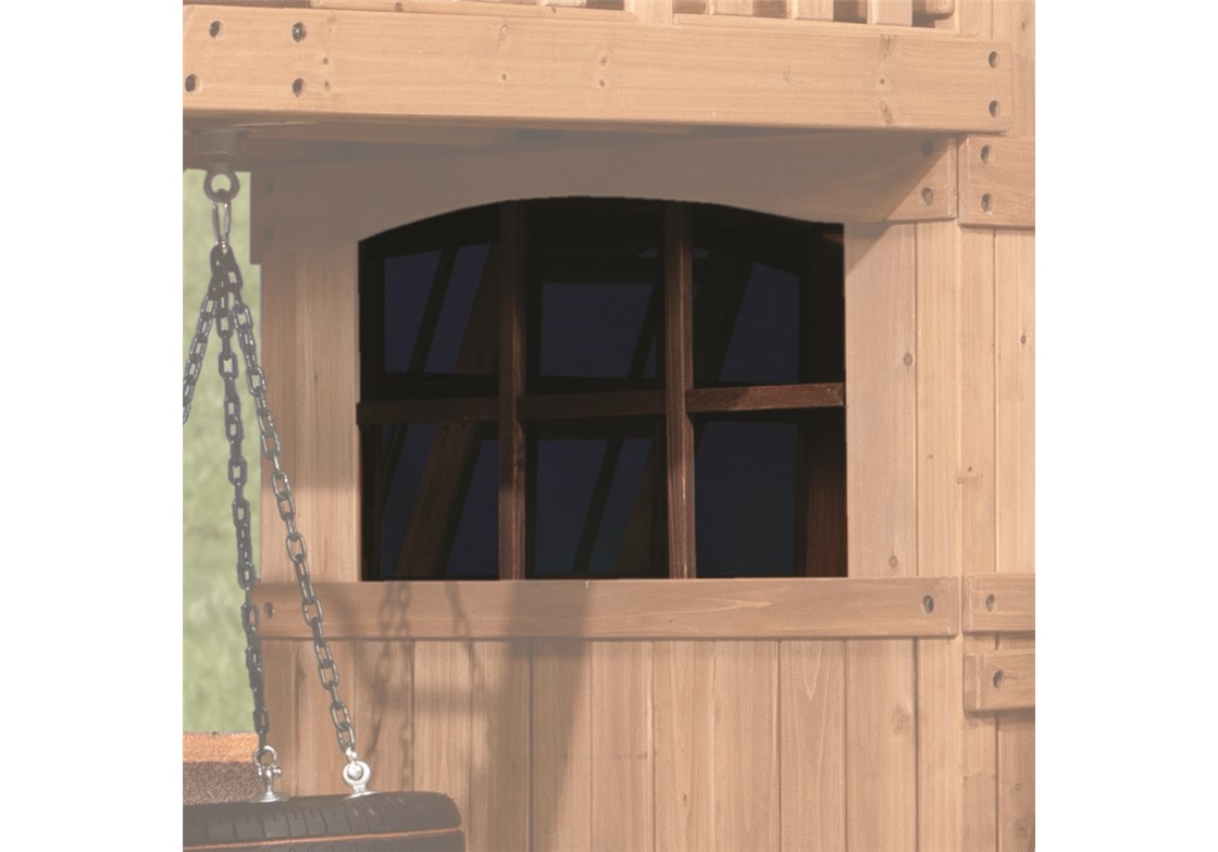 Outlook 57" Window Mullion with Screen for Outdoor Swing Sets