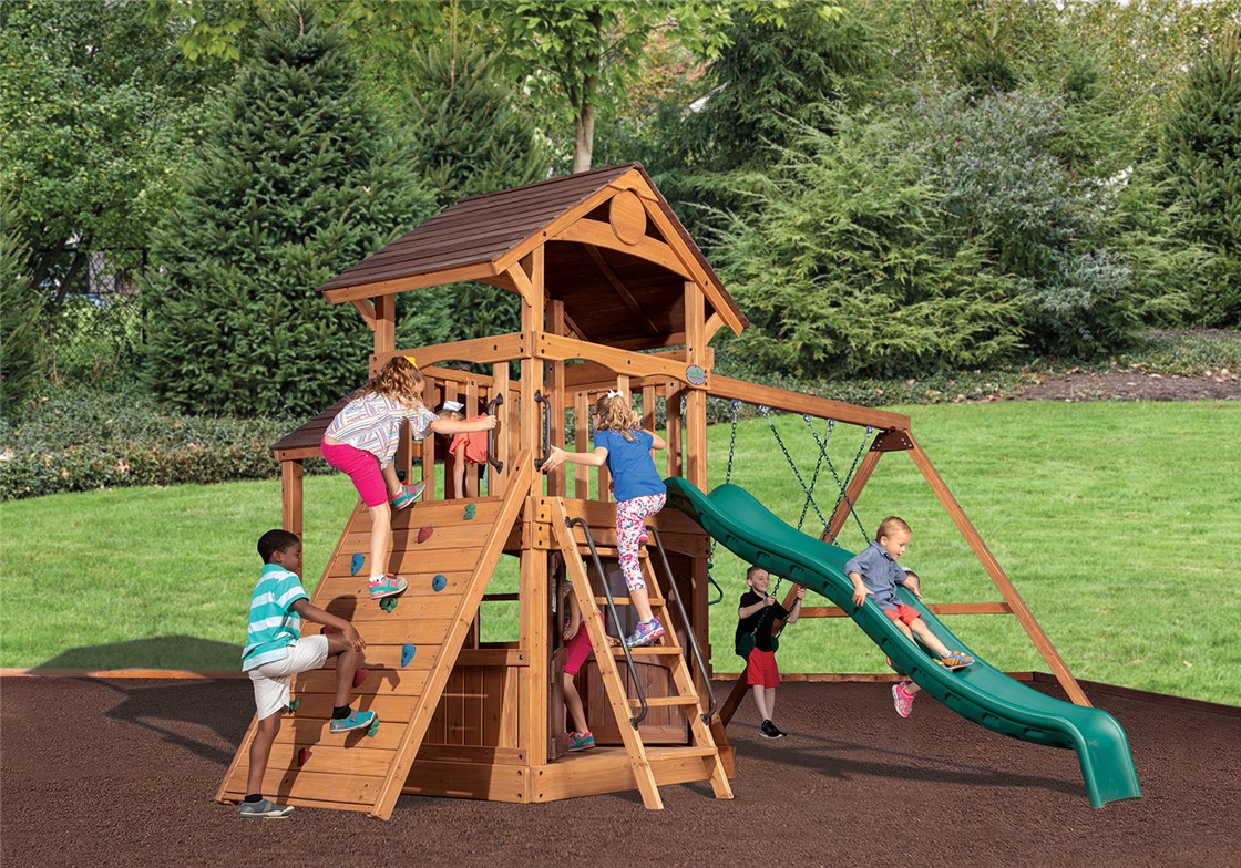 Adventure Outlook 3 Outdoor Swing Set