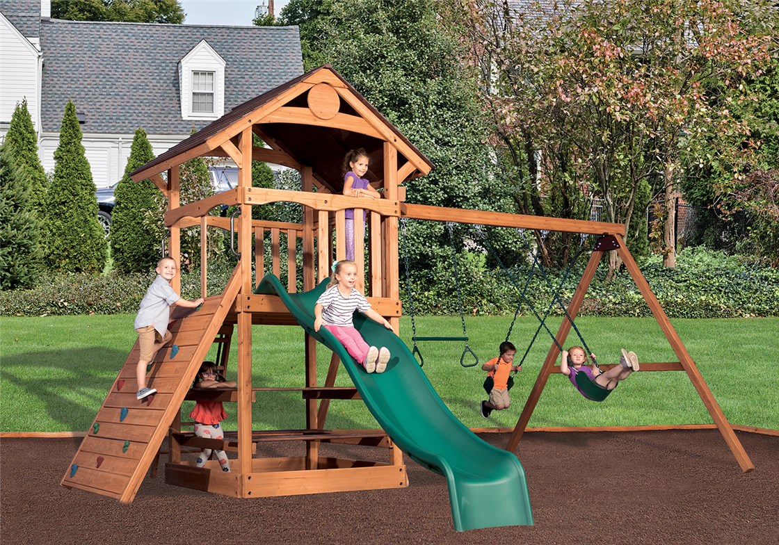 Adventure Outlook XL 1 Wooden Swing Set