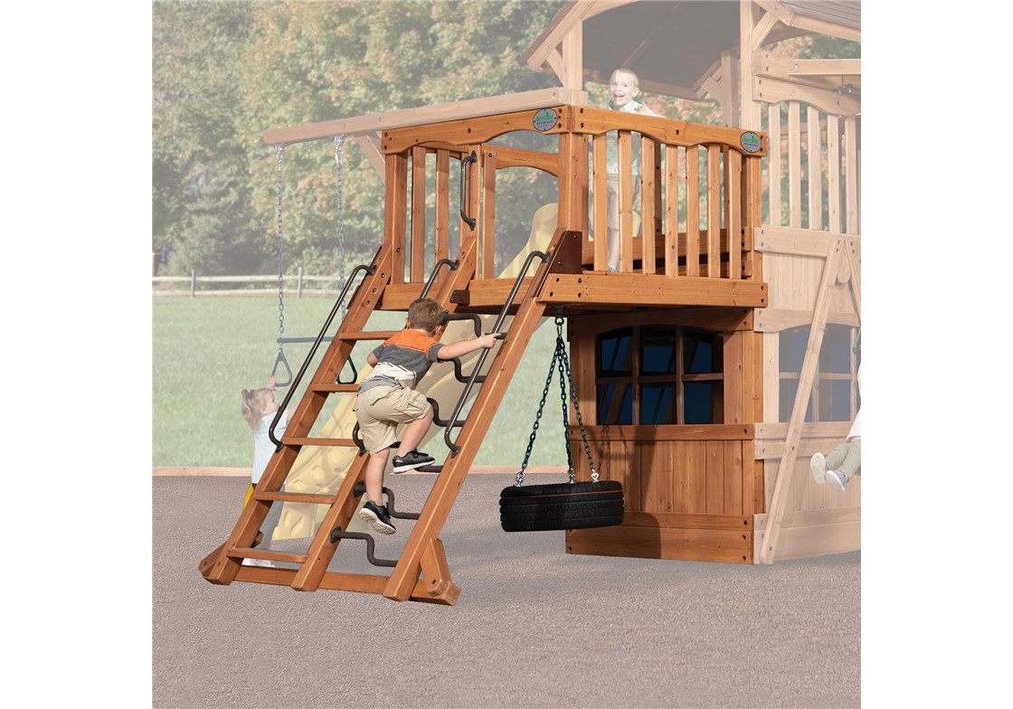 Adventure Summit Tower XL with Combo Ladder for Outdoor Swing Sets