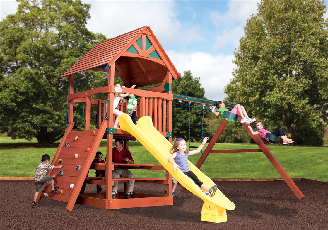 Adventure Treehouse Jumbo 2 Cedar Playset