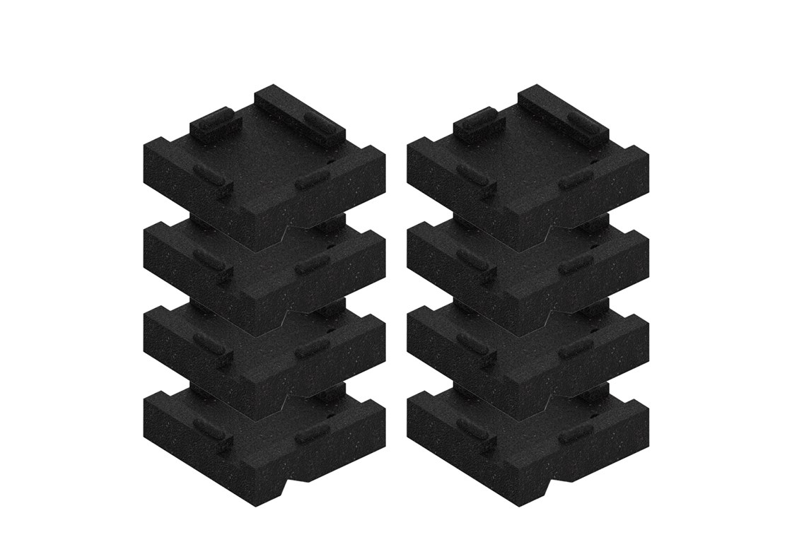 Large LevelDry Blocks for Swing Sets