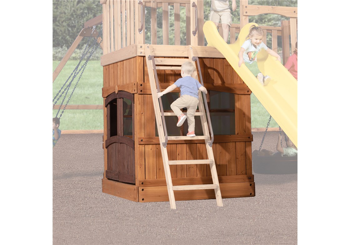 Olympian Outlook Playhouse Package for Outdoor Swing Sets