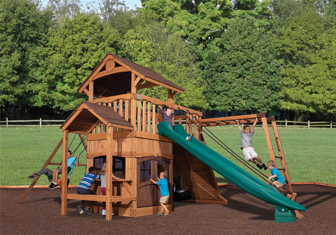 Olympian Outlook XL 4 Backyard Playset