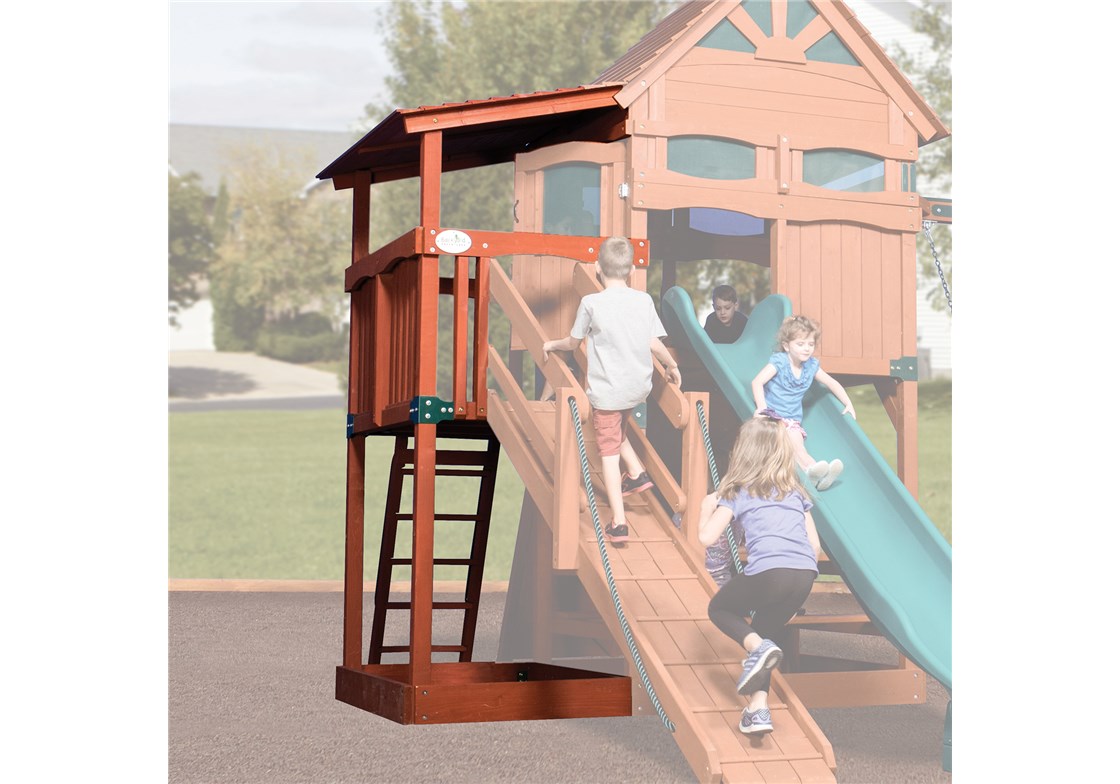 Olympian Treehouse Sundeck for Wooden Swing Sets