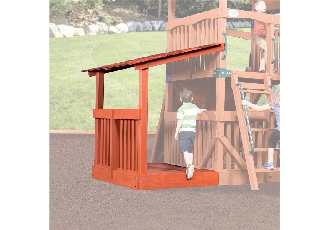 Treehouse Porch for Cedar Swing Sets