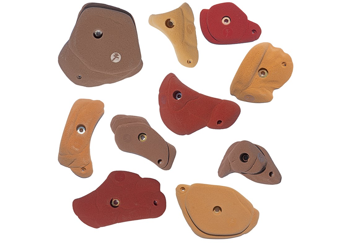 Quarry Climber Small Rock Climbing Holds for Wooden Playsets