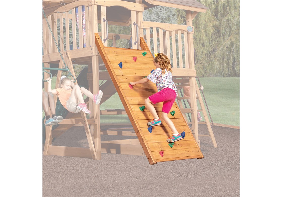 Outlook 6' Rock Wall for Wooden Playsets