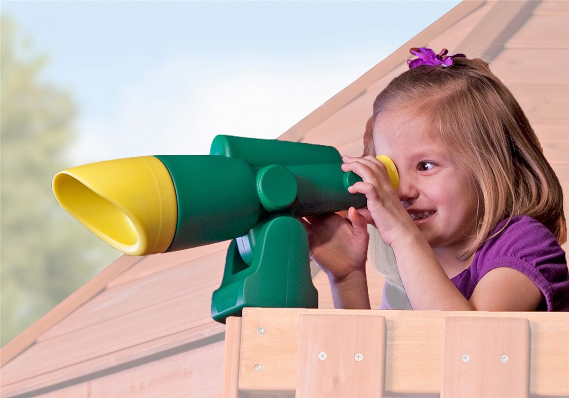 Telescope Wooden Swing Set