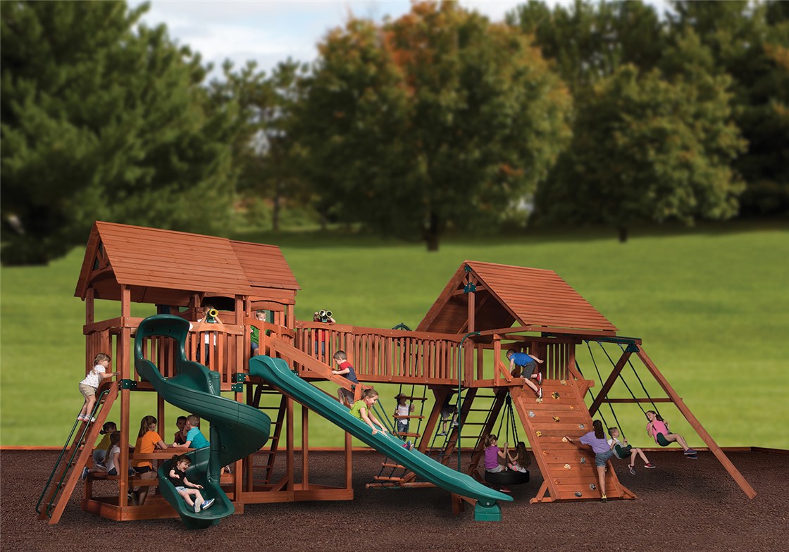 Treehouse Peak Combo Wooden Playset