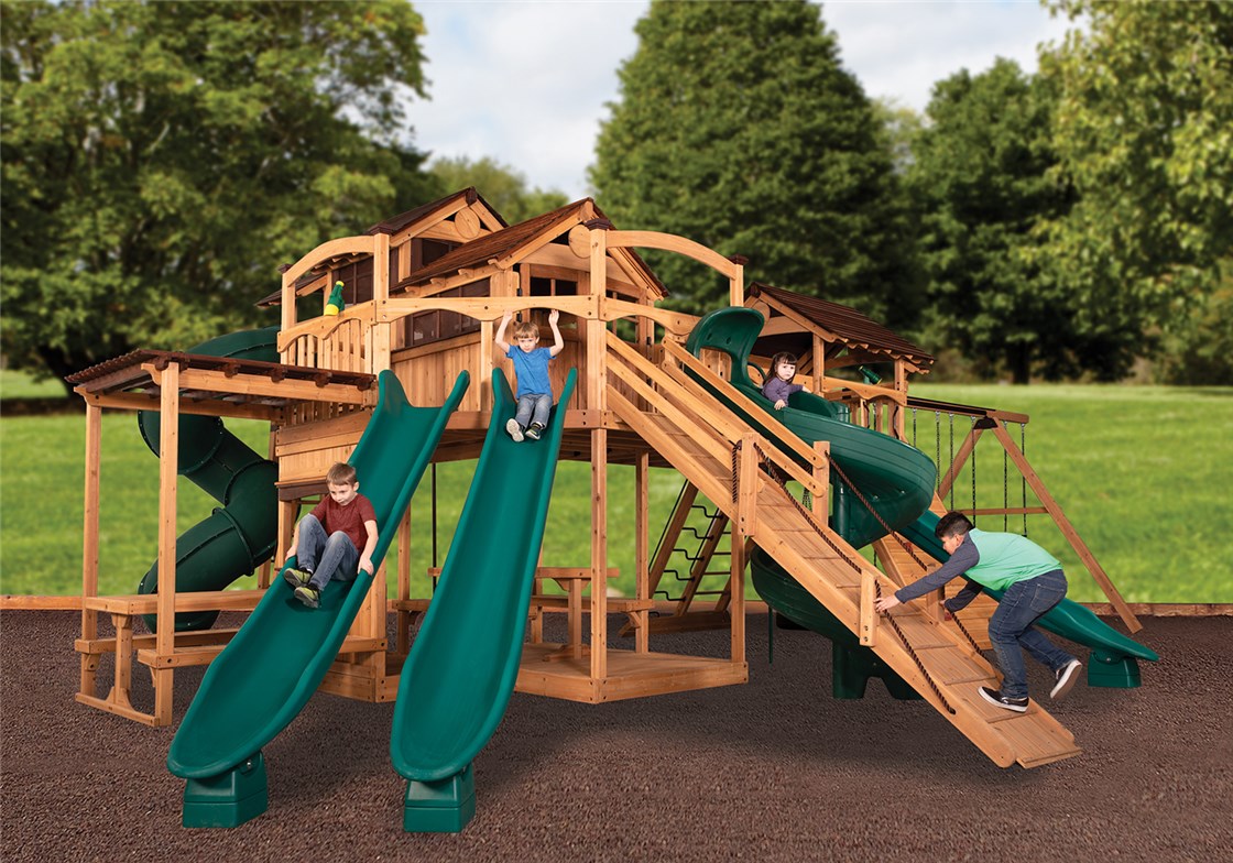 Treehouse Peak Combo Wooden Playset