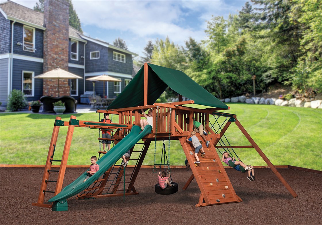 Titan Peak Jumbo 2 Backyard Playset