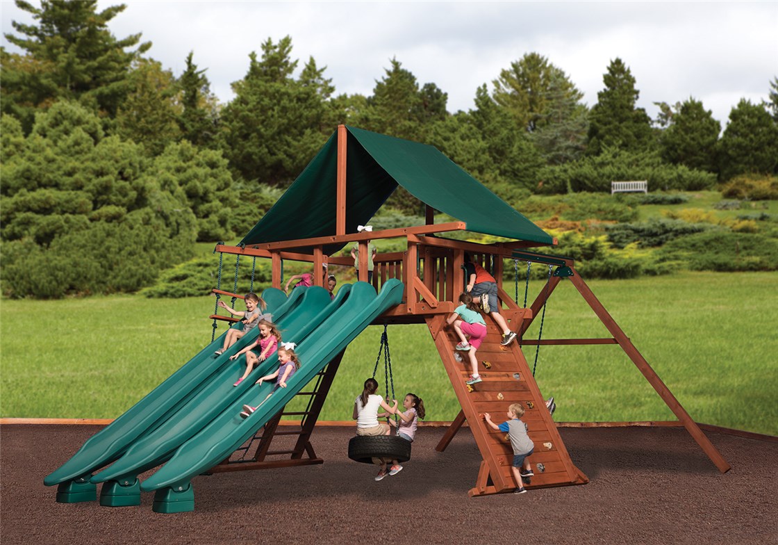 Titan Peak Jumbo 4 Outdoor Playset