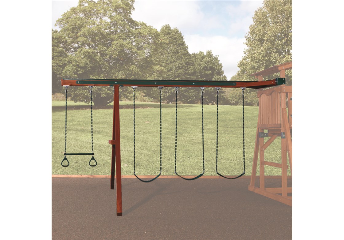 Treehouse 4 Position 8' Swing Beam for Outdoor Playsets