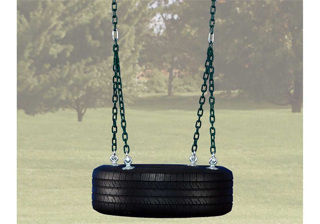 Tire Swing for Cedar Playsets