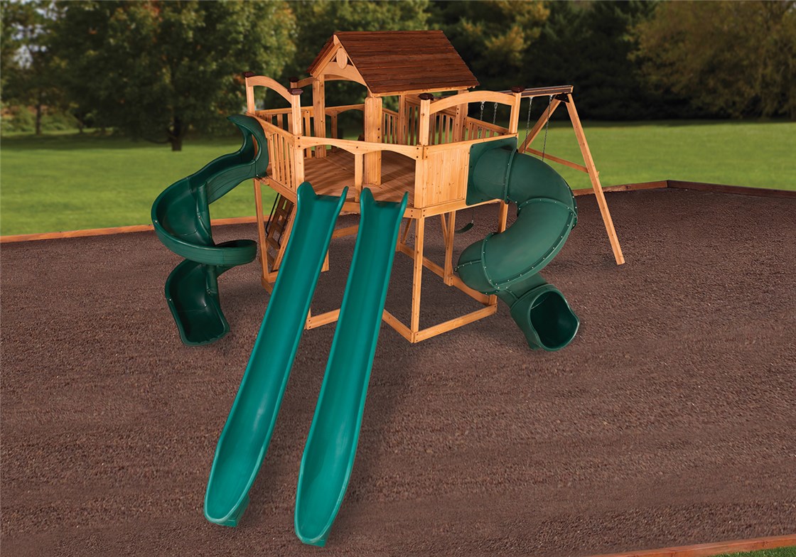 Titan Treehouse XL 11 Wooden Swing Set