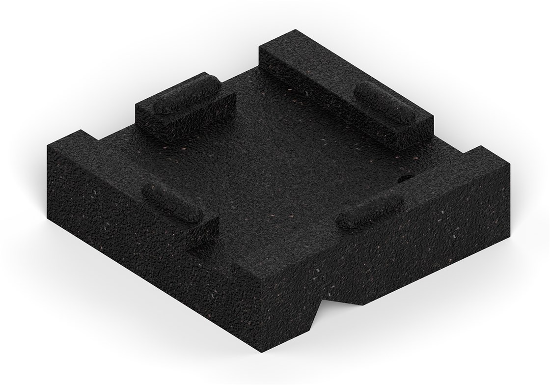 Large and Small LevelDry Blocks for Wooden Swing Sets