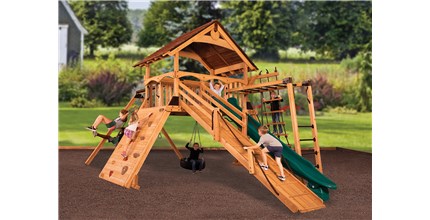 Olympian Peak Jumbo 2 Swing Set