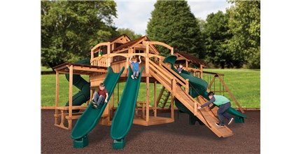 Treehouse Peak Combo Wooden Playset