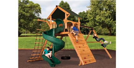 Titan Peak XL 2 Outdoor Swing Set