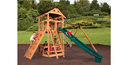 Titan Treehouse XL 1 Backyard Swing Set