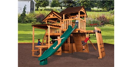 Titan Treehouse XL 6 and 7 Swing Set