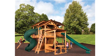 Titan Treehouse XL 7 Outdoor Swing Set