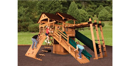 Titan Treehouse XL 8 Swing Set