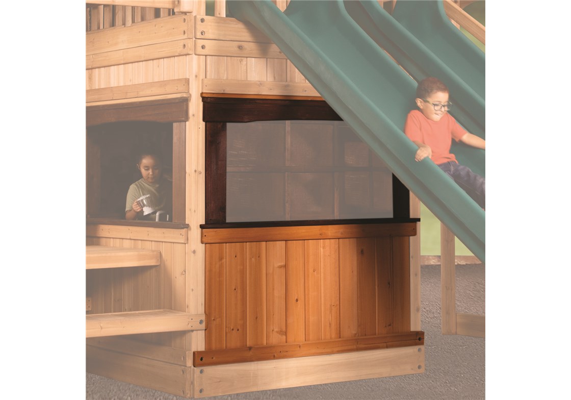 Playhouse Window Wall Treehouse XL for Playsets