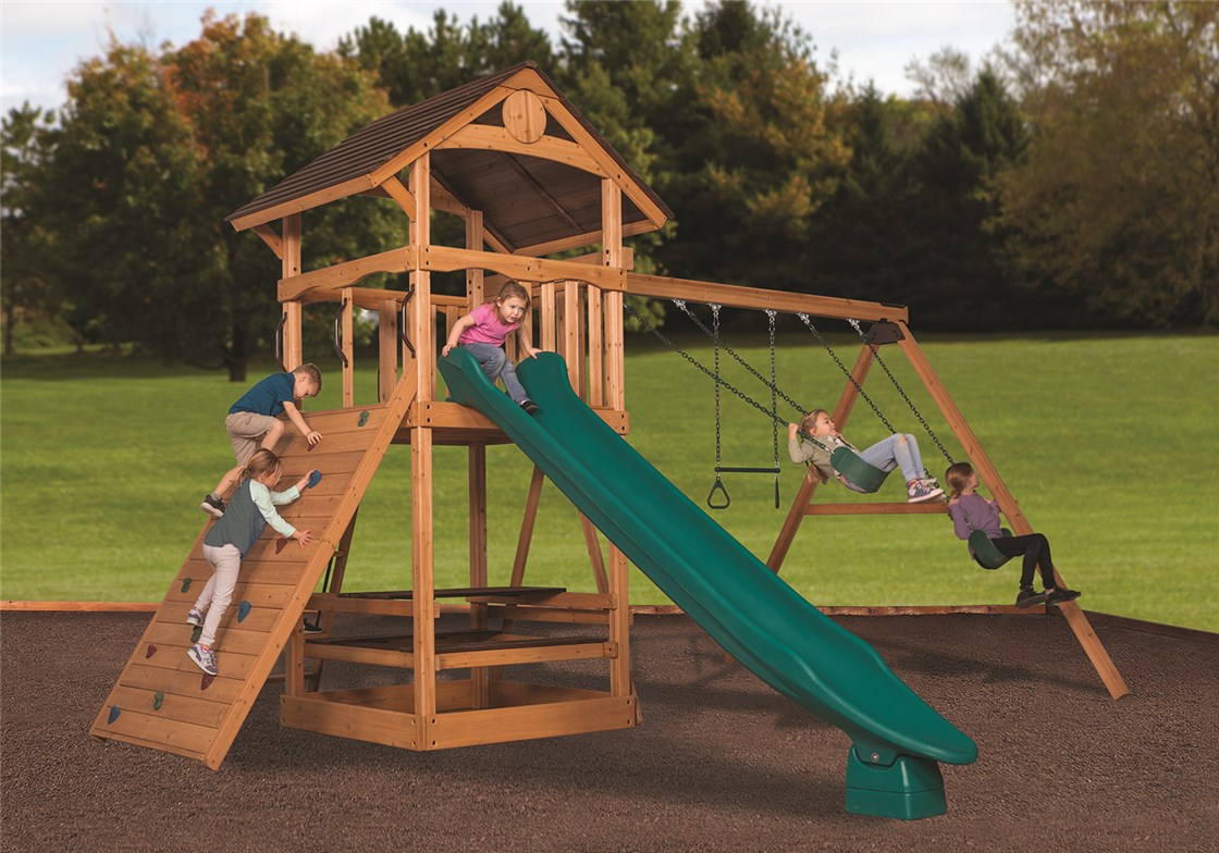 Olympian Outlook XL 1A Outdoor Swing Set