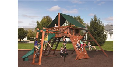 Titan Peak Jumbo 1 w/ Monkey Bars Playset