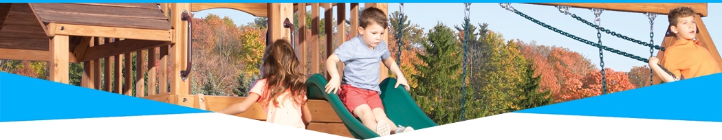 Wooden Swing Sets & Wooden Playsets